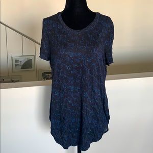 Wilfred long t-shirt with side slits